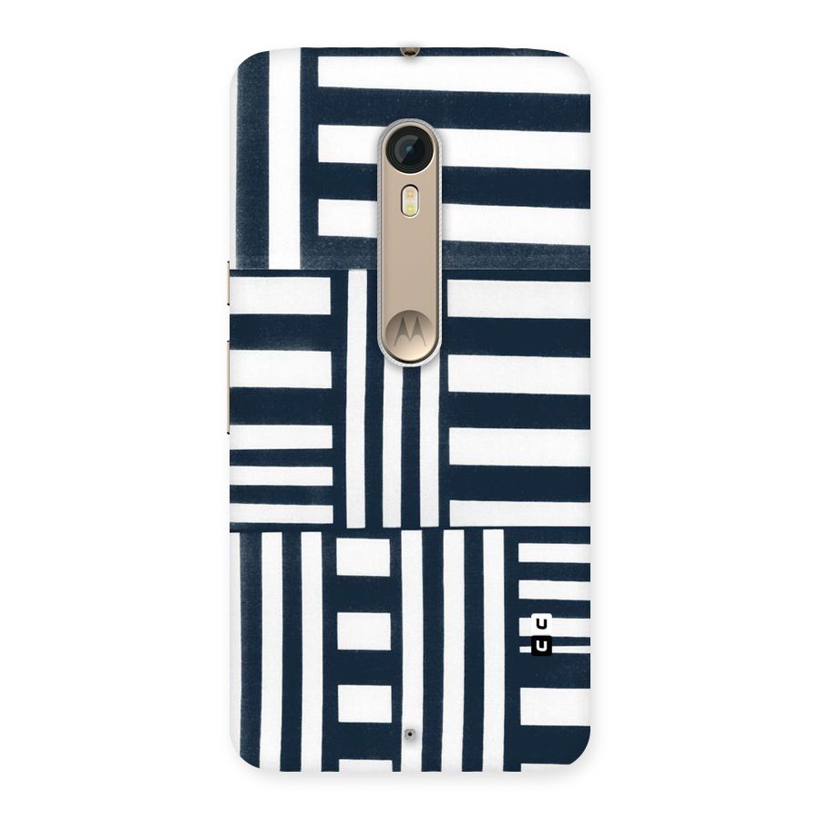 Square  Stripes Back Case for Motorola Moto X Style