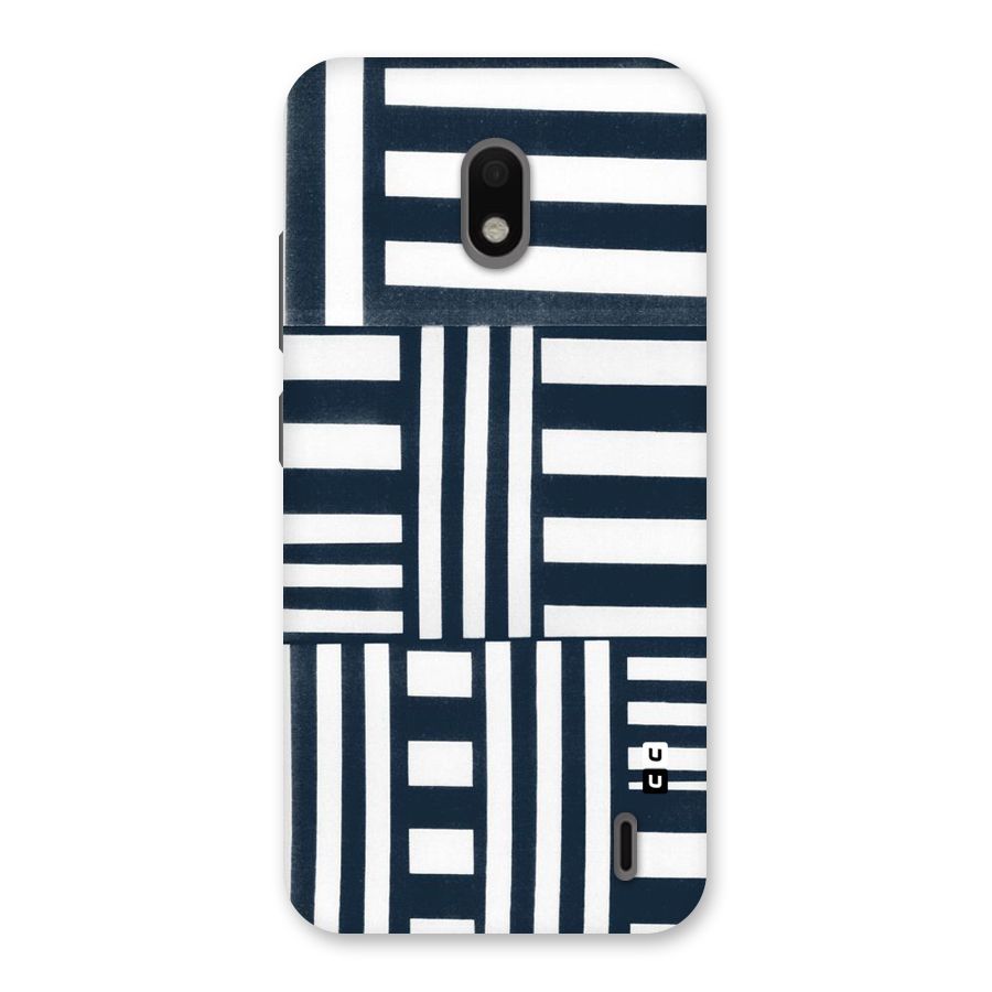Square  Stripes Back Case for Nokia 2.2