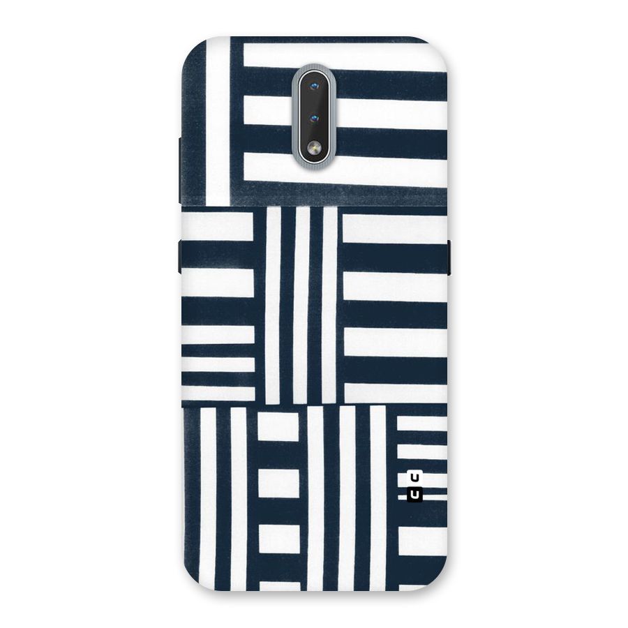 Square  Stripes Back Case for Nokia 2.3