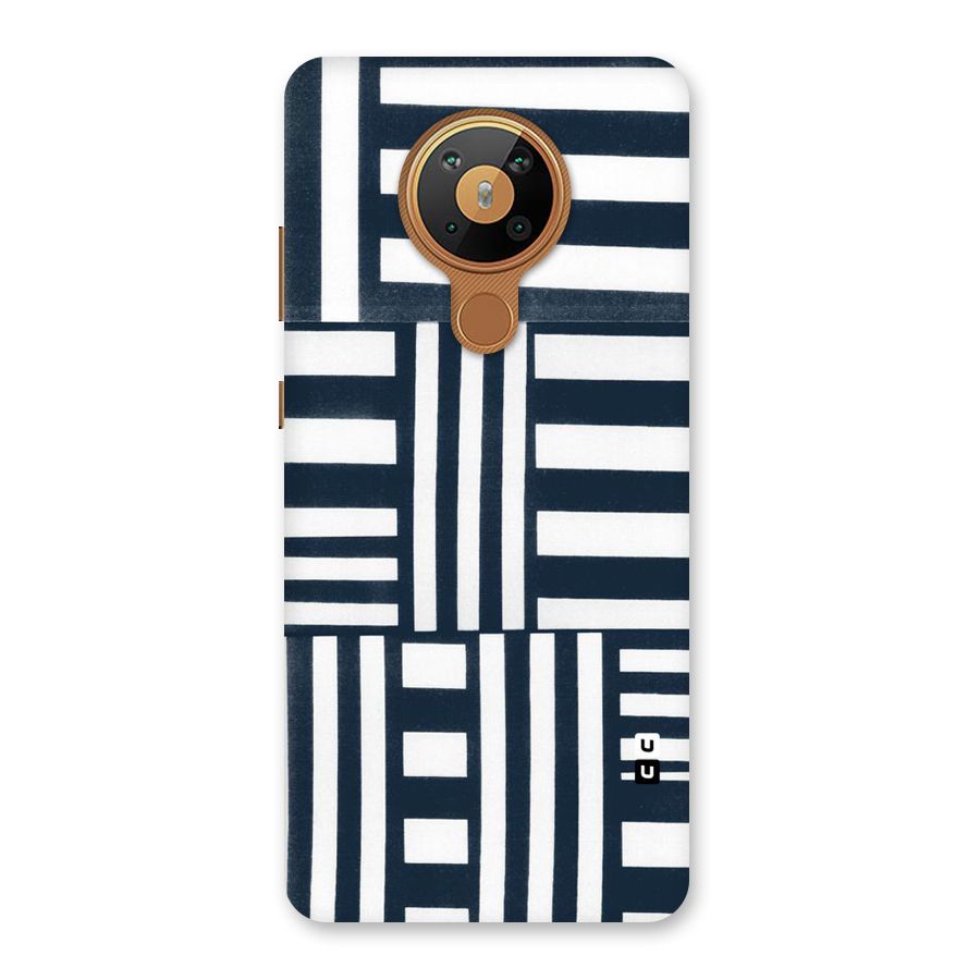 Square  Stripes Back Case for Nokia 5.3