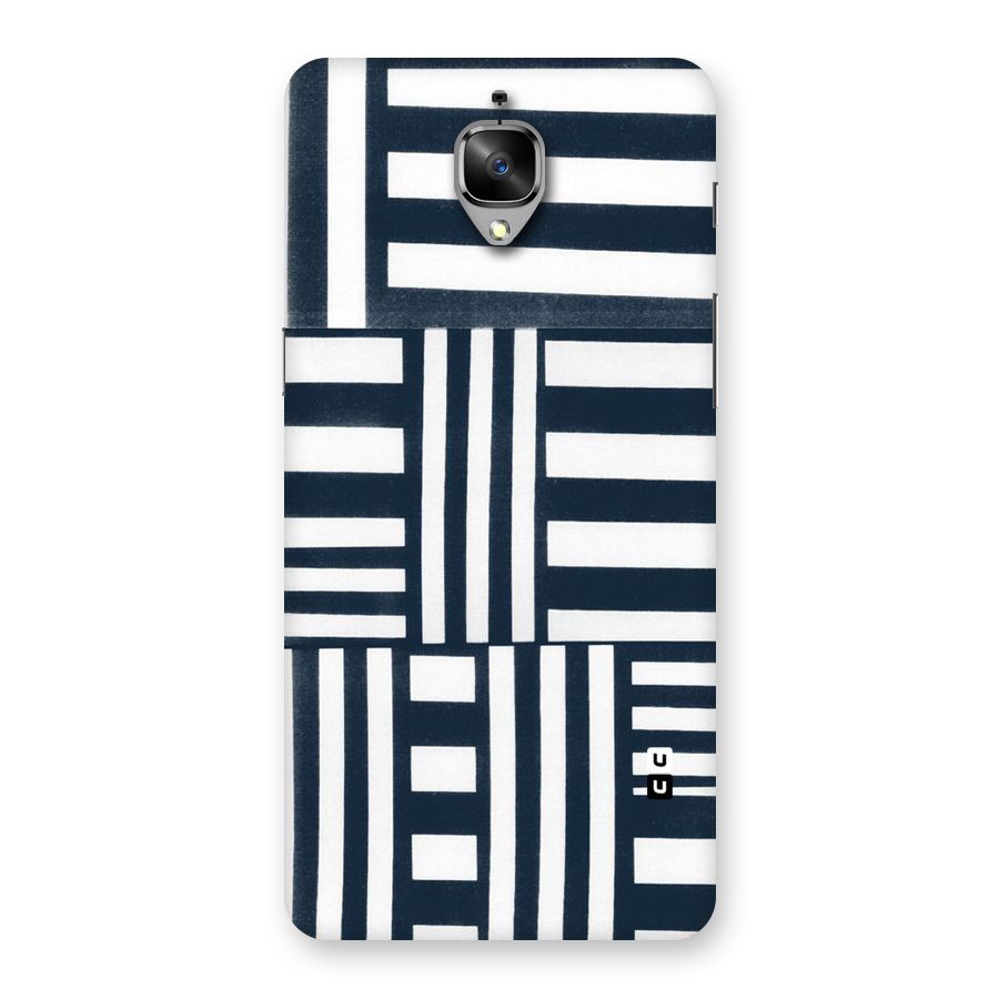 Square  Stripes Back Case for OnePlus 3