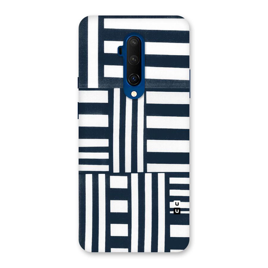 Square  Stripes Back Case for OnePlus 7T Pro