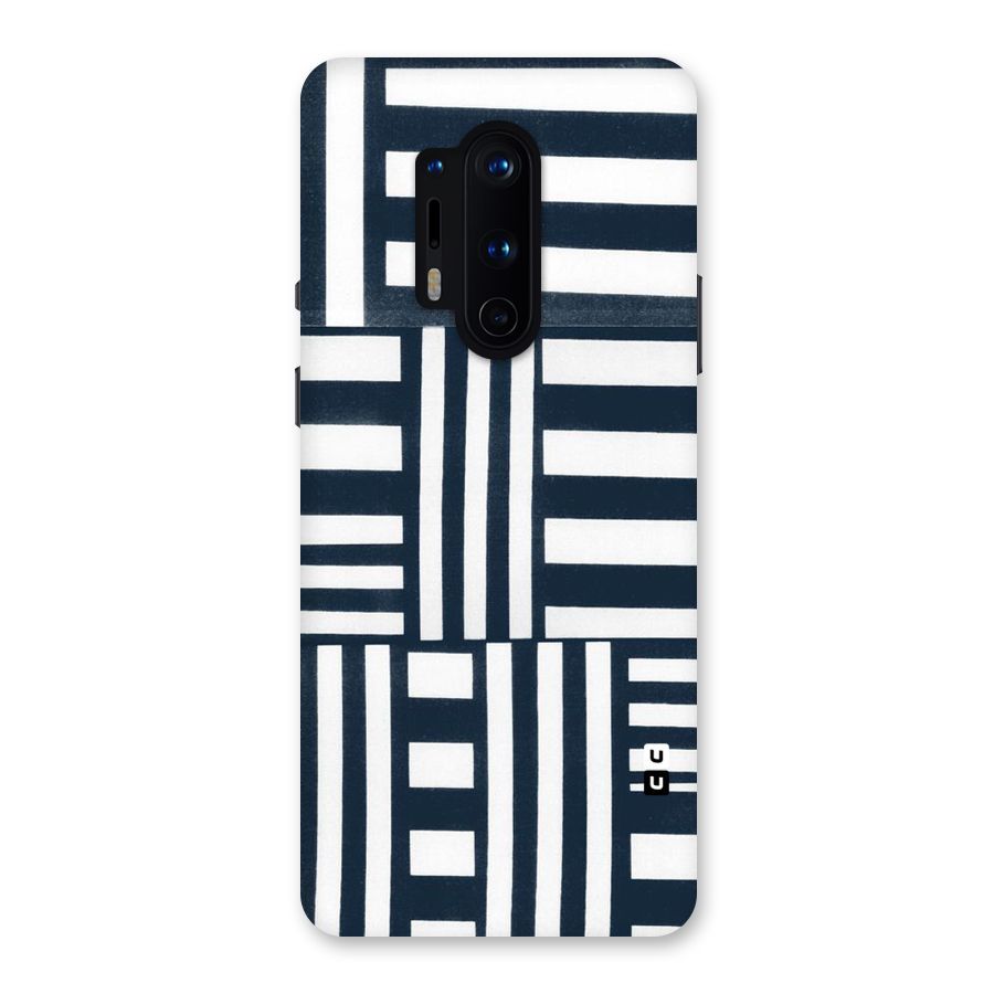 Square  Stripes Back Case for OnePlus 8 Pro