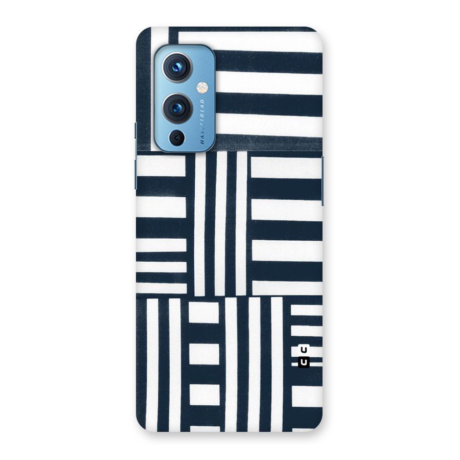 Square  Stripes Back Case for OnePlus 9