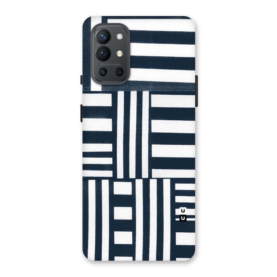 Square  Stripes Back Case for OnePlus 9R