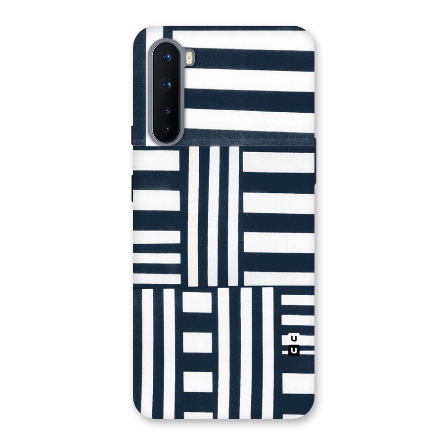 Square  Stripes Back Case for OnePlus Nord