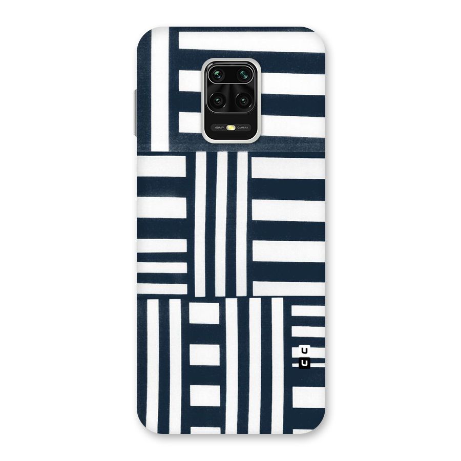 Square  Stripes Back Case for Poco M2 Pro