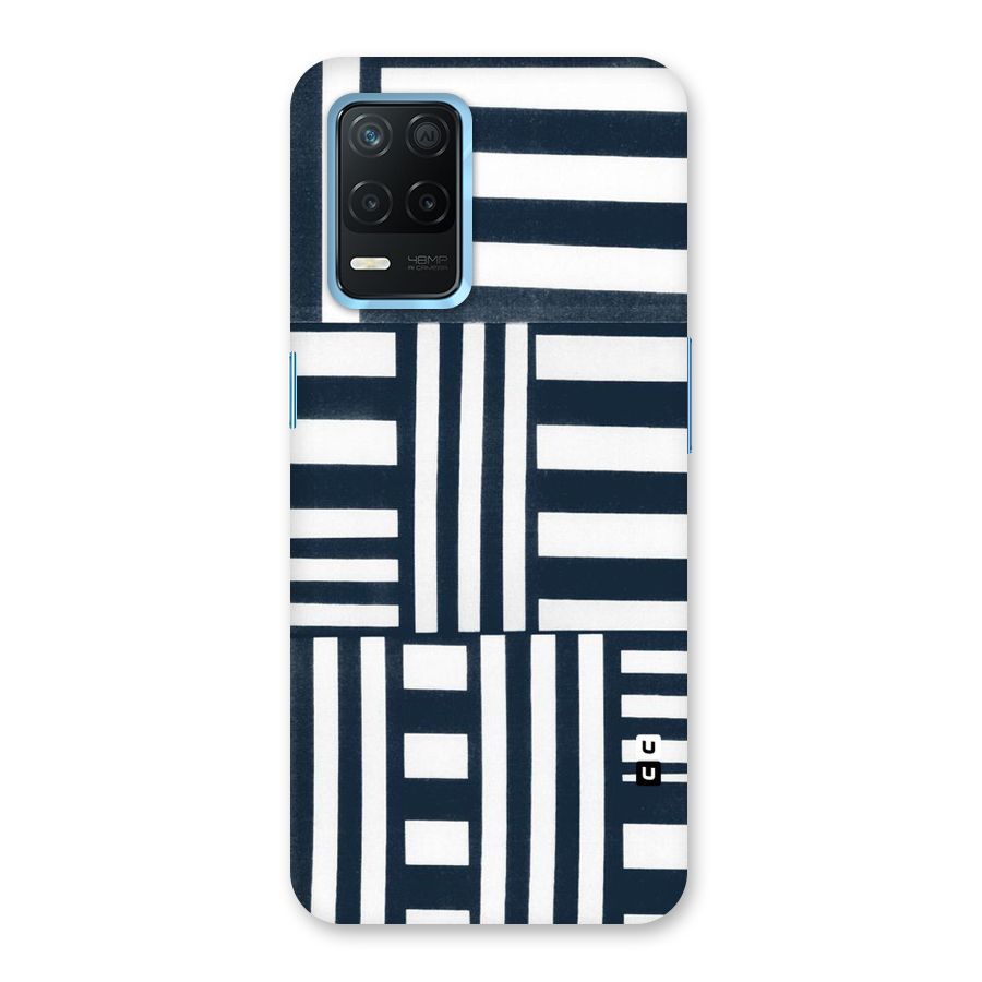 Square  Stripes Back Case for Realme 8s 5G