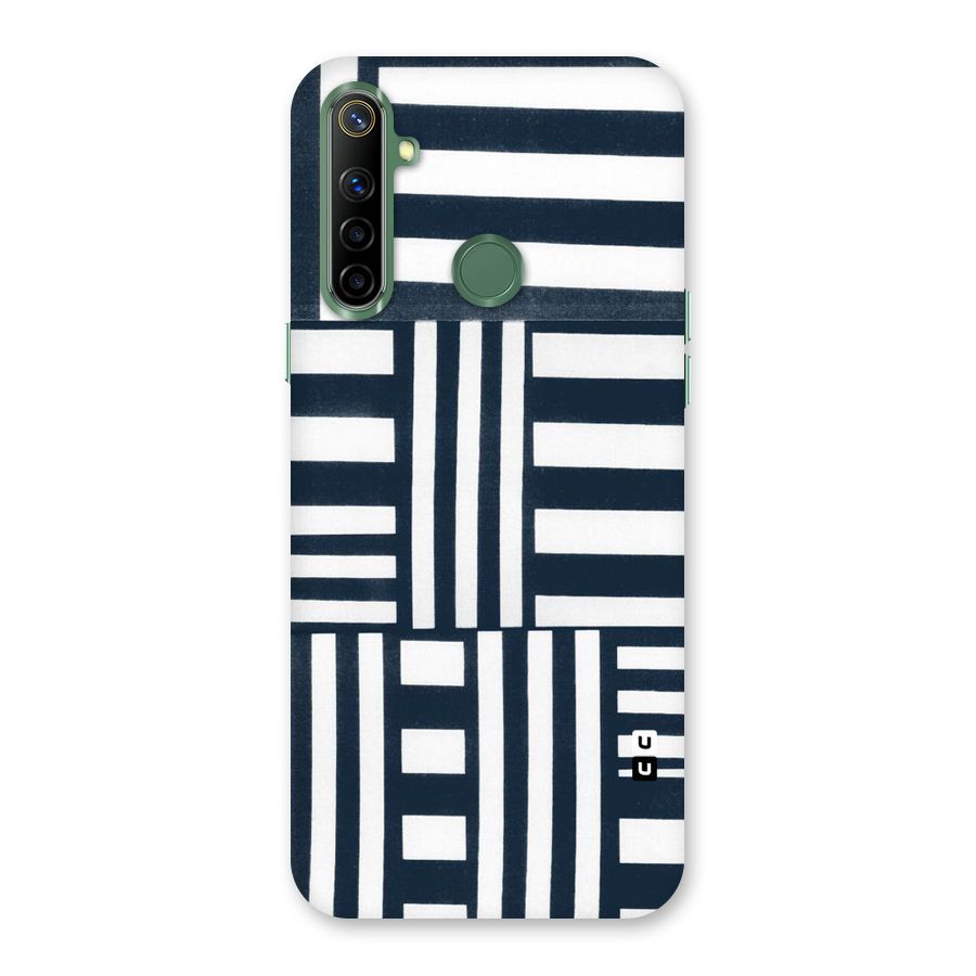 Square  Stripes Back Case for Realme Narzo 10