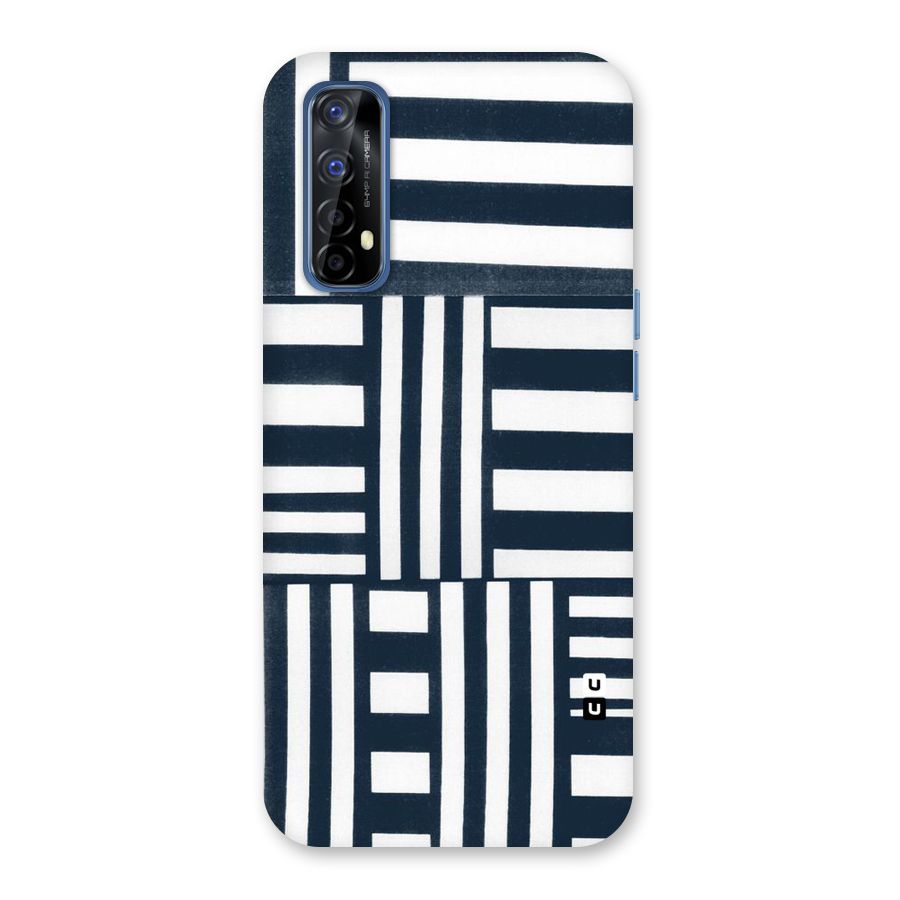 Square  Stripes Back Case for Realme Narzo 20 Pro
