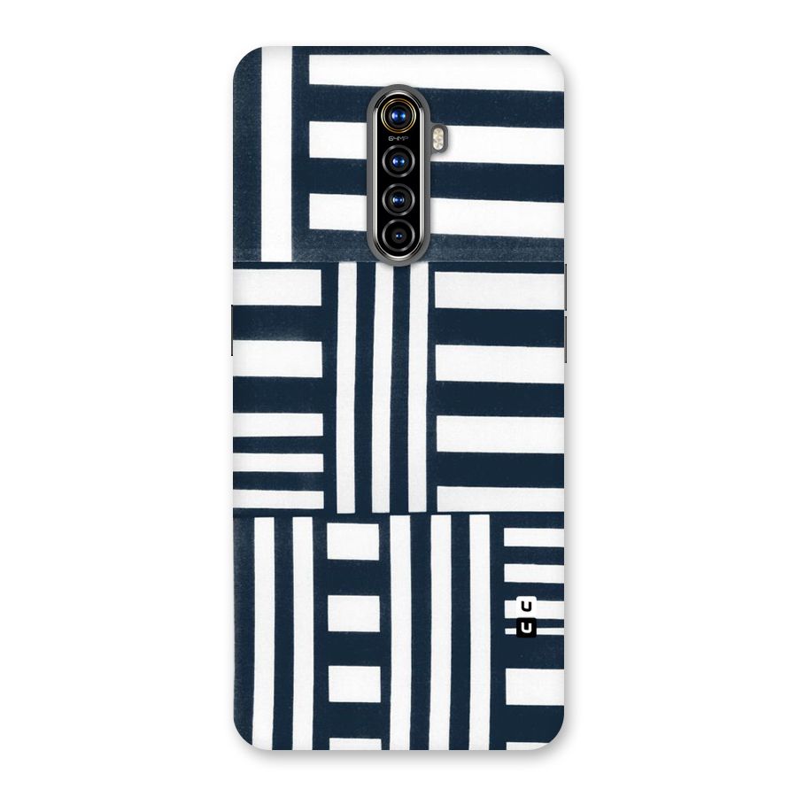Square  Stripes Back Case for Realme X2 Pro