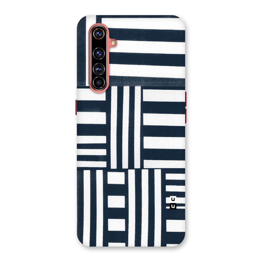 Square  Stripes Back Case for Realme X50 Pro