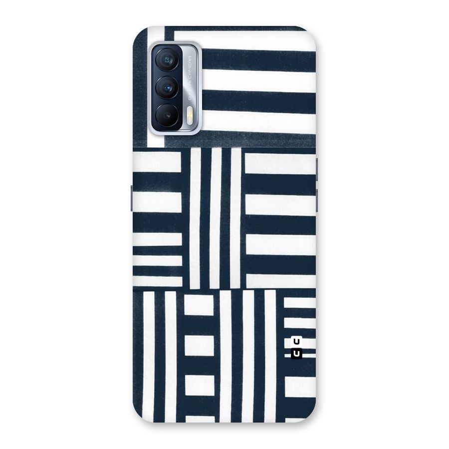 Square  Stripes Back Case for Realme X7