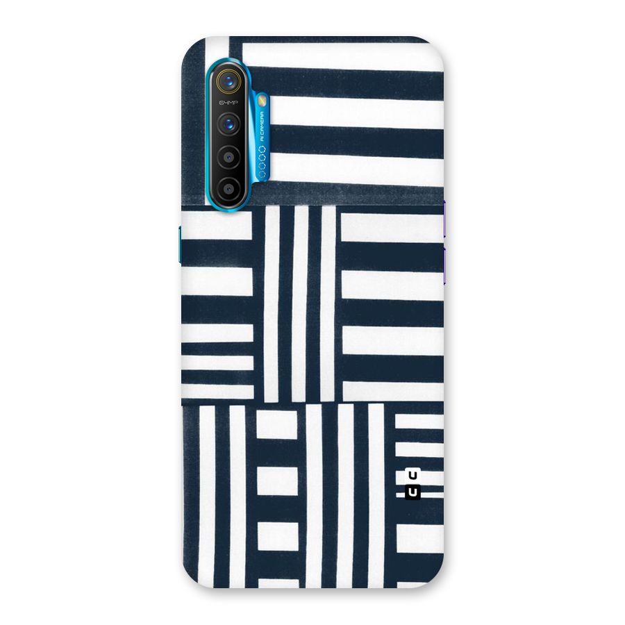 Square  Stripes Back Case for Realme XT