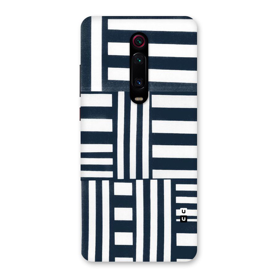 Square  Stripes Back Case for Redmi K20 Pro