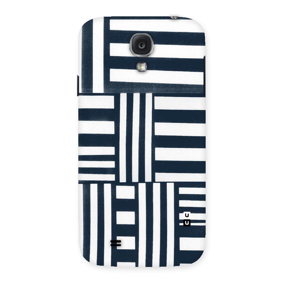 Square  Stripes Back Case for Samsung Galaxy S4