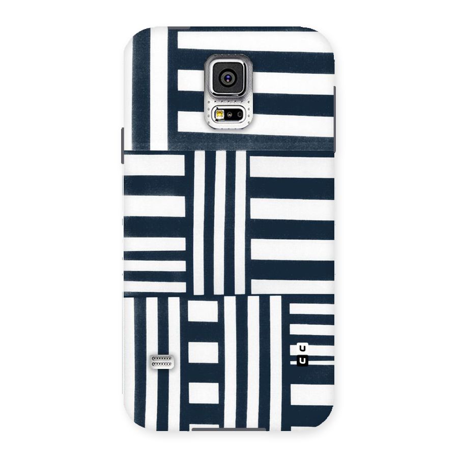 Square  Stripes Back Case for Samsung Galaxy S5