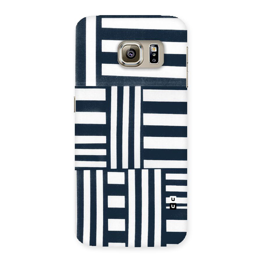 Square  Stripes Back Case for Samsung Galaxy S6 Edge