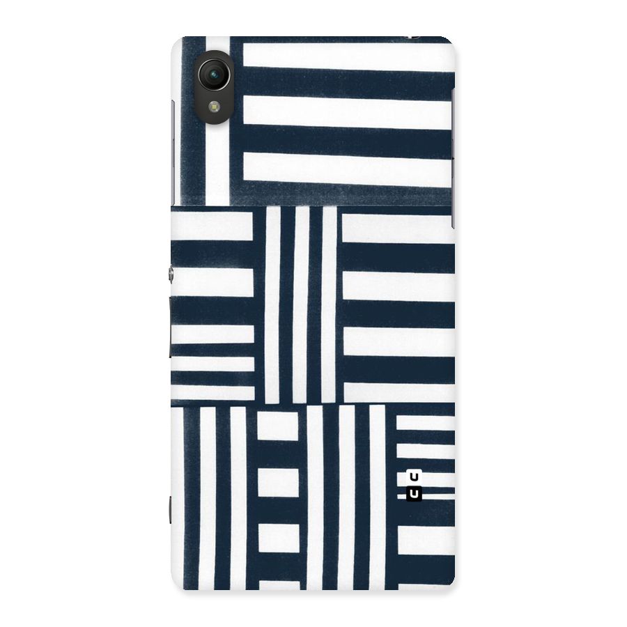 Square  Stripes Back Case for Sony Xperia Z2