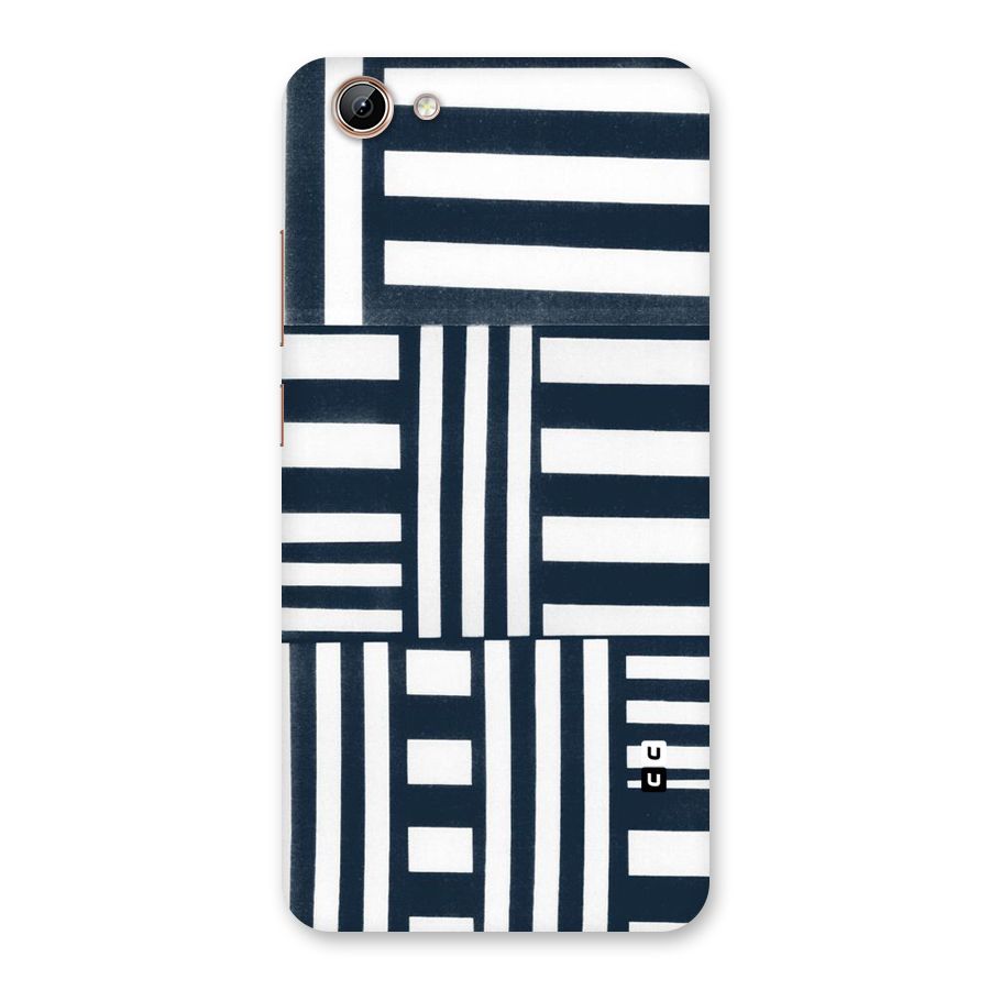 Square  Stripes Back Case for Vivo Y71i