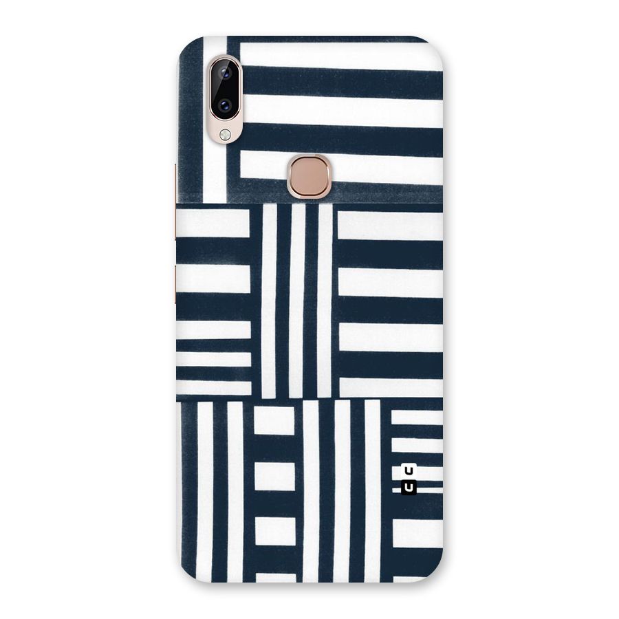 Square  Stripes Back Case for Vivo Y83 Pro