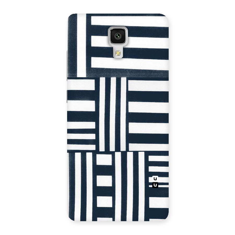 Square  Stripes Back Case for Xiaomi Mi 4
