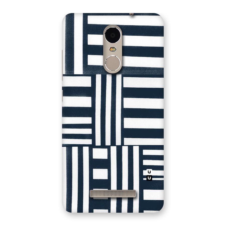 Square  Stripes Back Case for Xiaomi Redmi Note 3