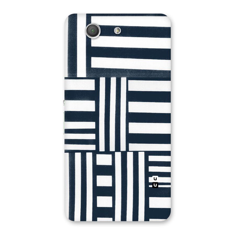 Square  Stripes Back Case for Xperia Z3 Compact