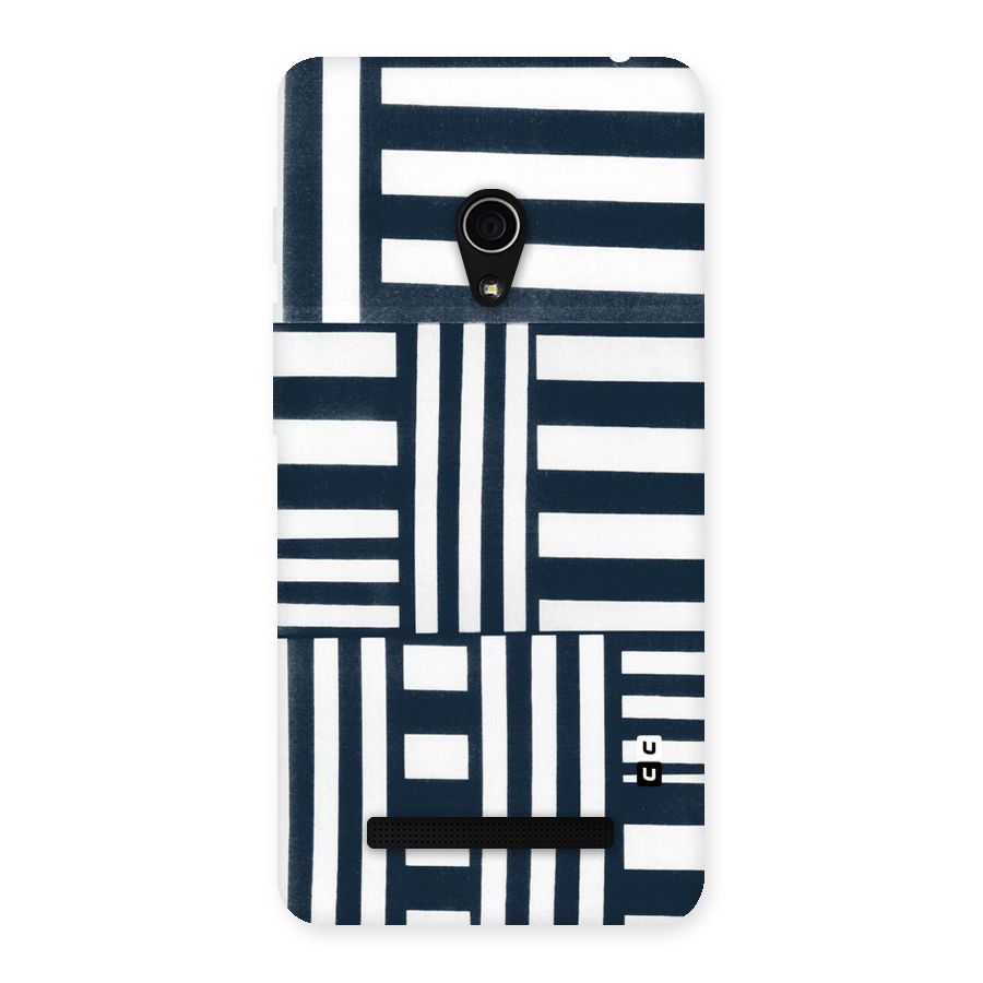 Square  Stripes Back Case for Zenfone 5