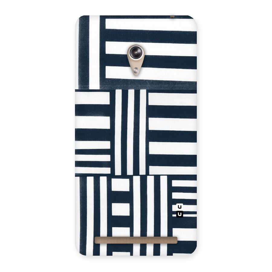 Square  Stripes Back Case for Zenfone 6