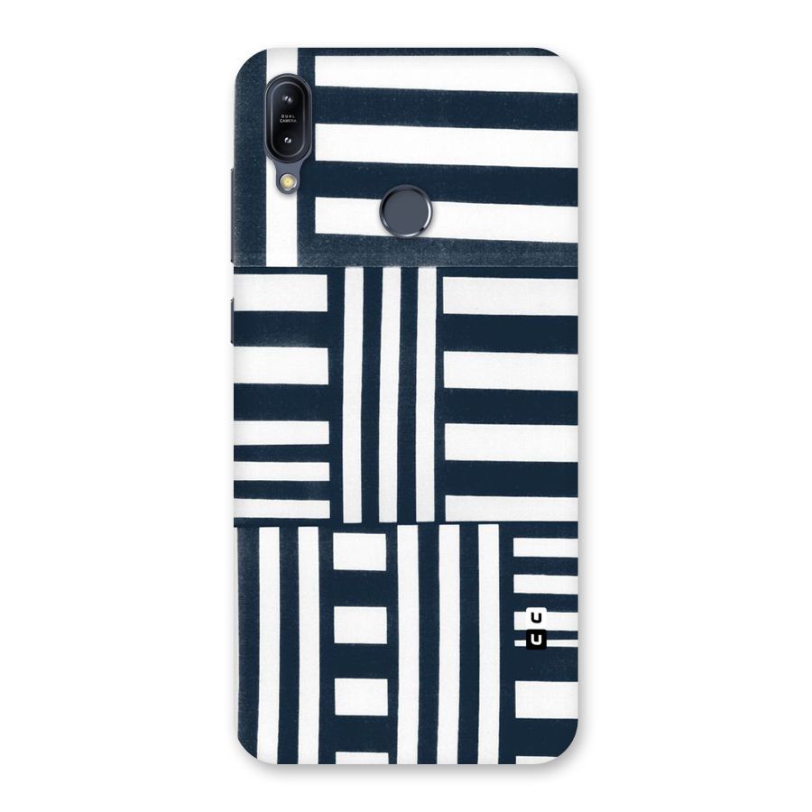 Square  Stripes Back Case for Zenfone Max M2