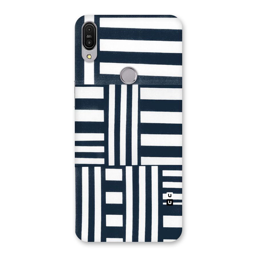 Square  Stripes Back Case for Zenfone Max Pro M1