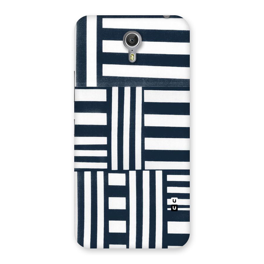 Square  Stripes Back Case for Zuk Z1