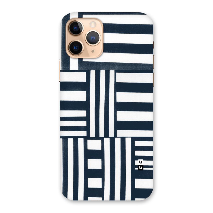 Square  Stripes Back Case for iPhone 11 Pro