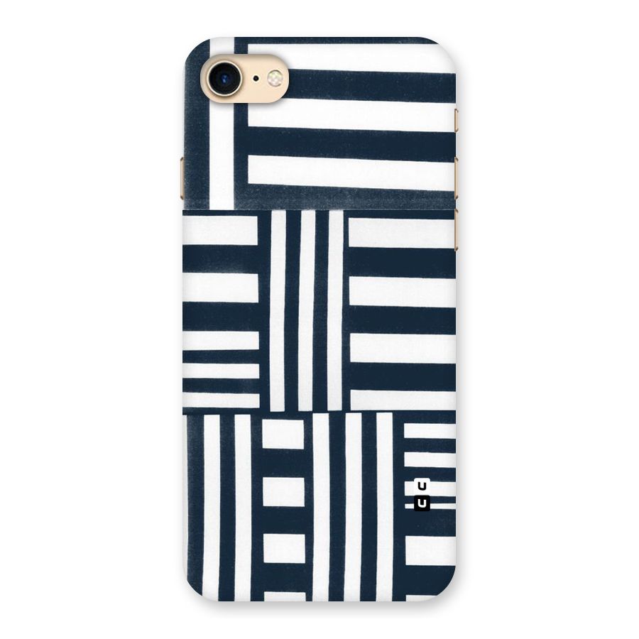Square  Stripes Back Case for iPhone 7