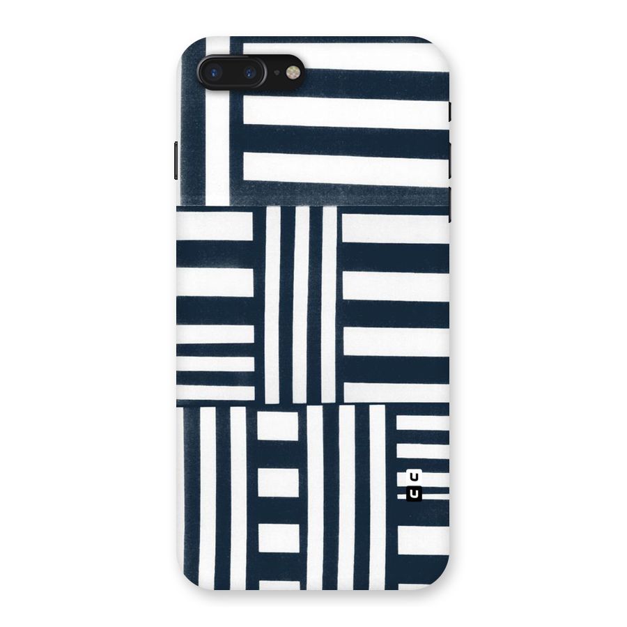 Square  Stripes Back Case for iPhone 7 Plus