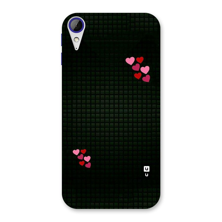 Square and Hearts Back Case for Desire 830