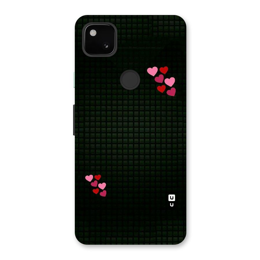 Square and Hearts Back Case for Google Pixel 4a