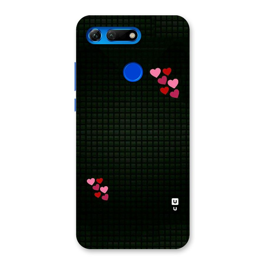 Square and Hearts Back Case for Honor View 20