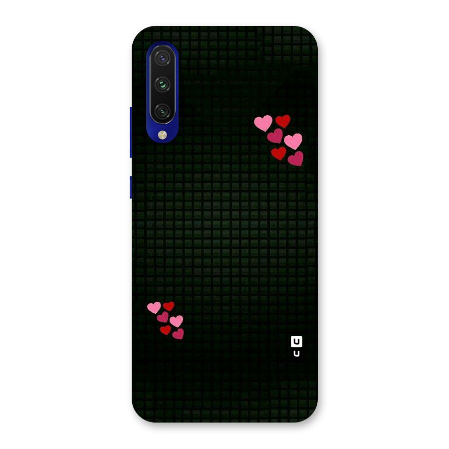 Square and Hearts Back Case for Mi A3