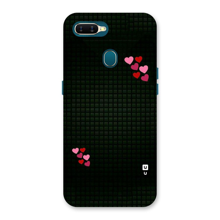 Square and Hearts Back Case for Oppo A12s