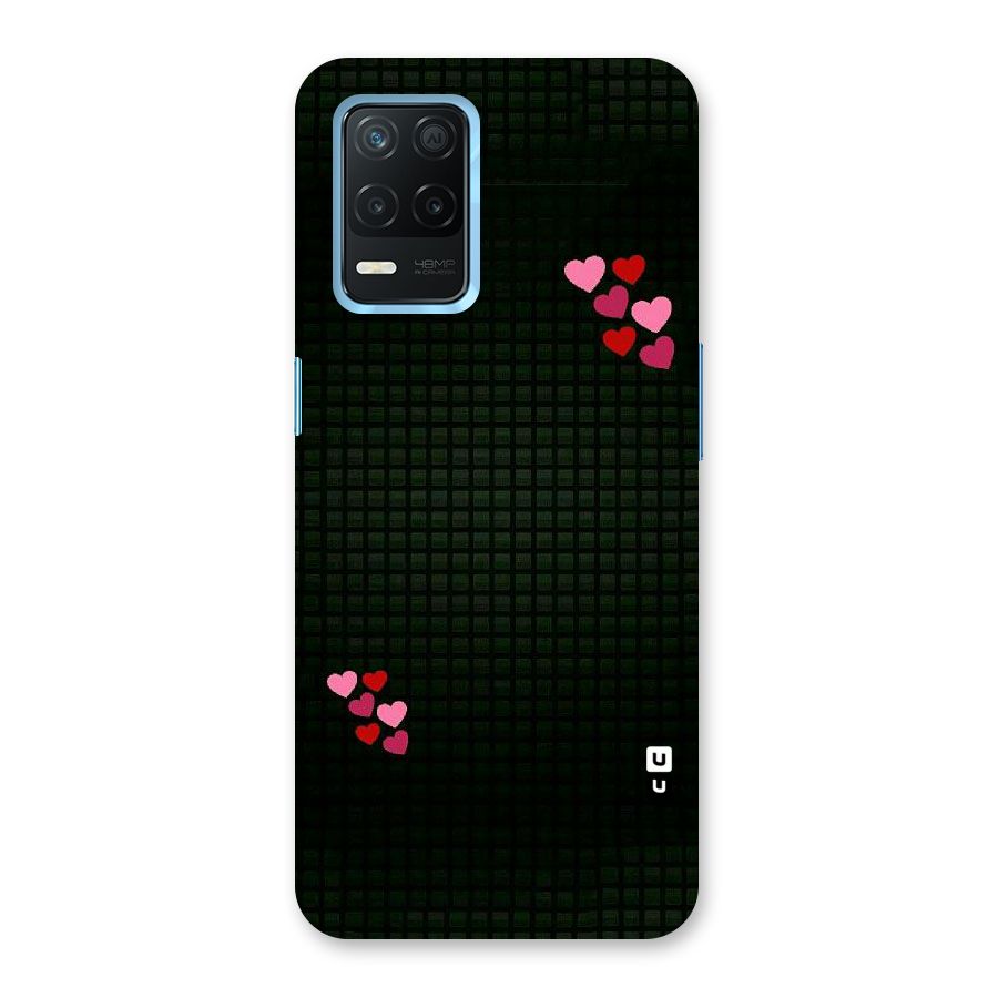 Square and Hearts Back Case for Realme 8 5G
