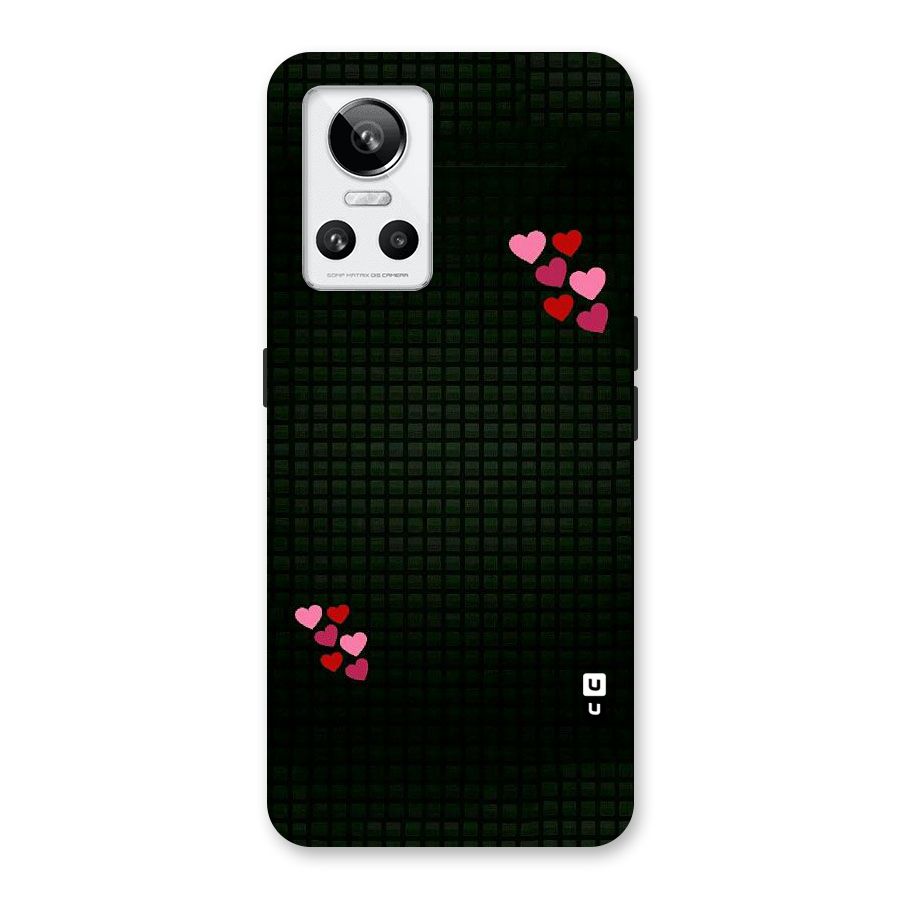 Square and Hearts Back Case for Realme GT Neo 3