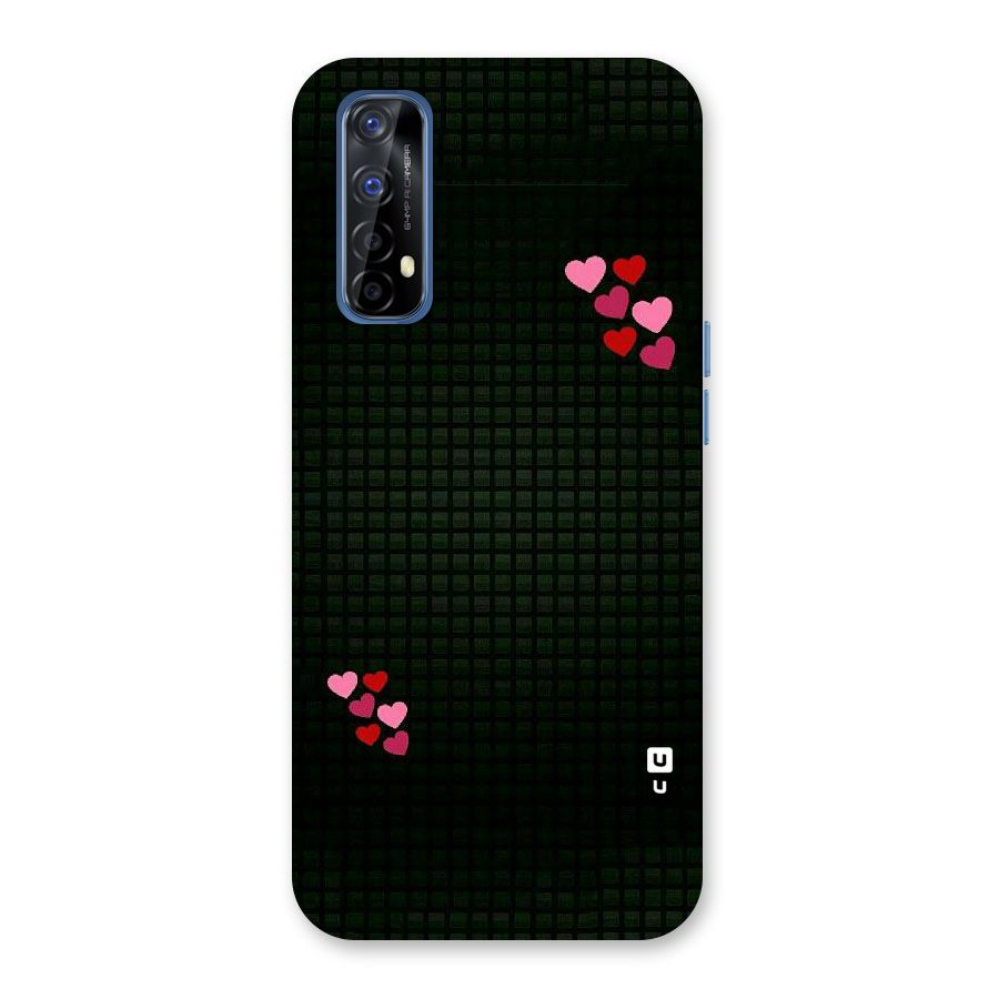 Square and Hearts Back Case for Realme Narzo 20 Pro