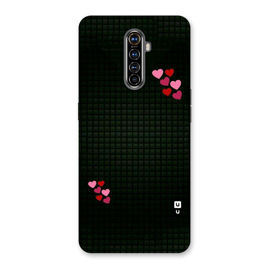 Square and Hearts Back Case for Realme X2 Pro