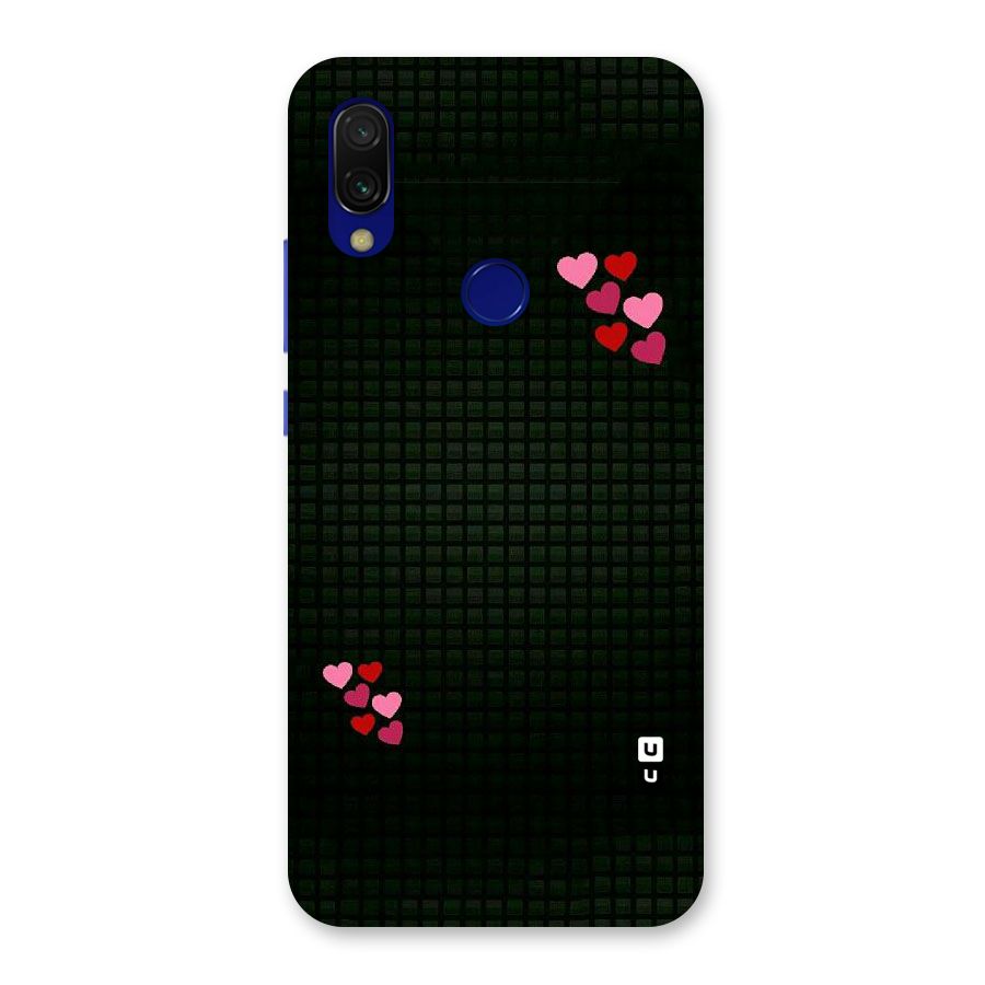 Square and Hearts Back Case for Redmi 7