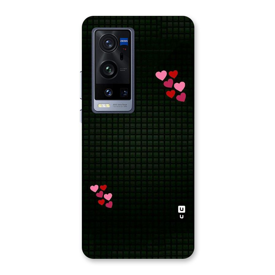 Square and Hearts Back Case for Vivo X60 Pro Plus