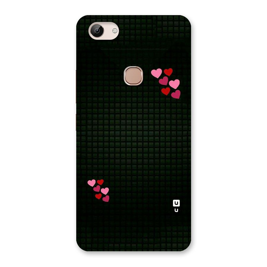 Square and Hearts Back Case for Vivo Y83