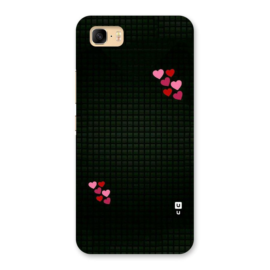 Square and Hearts Back Case for Zenfone 3s Max