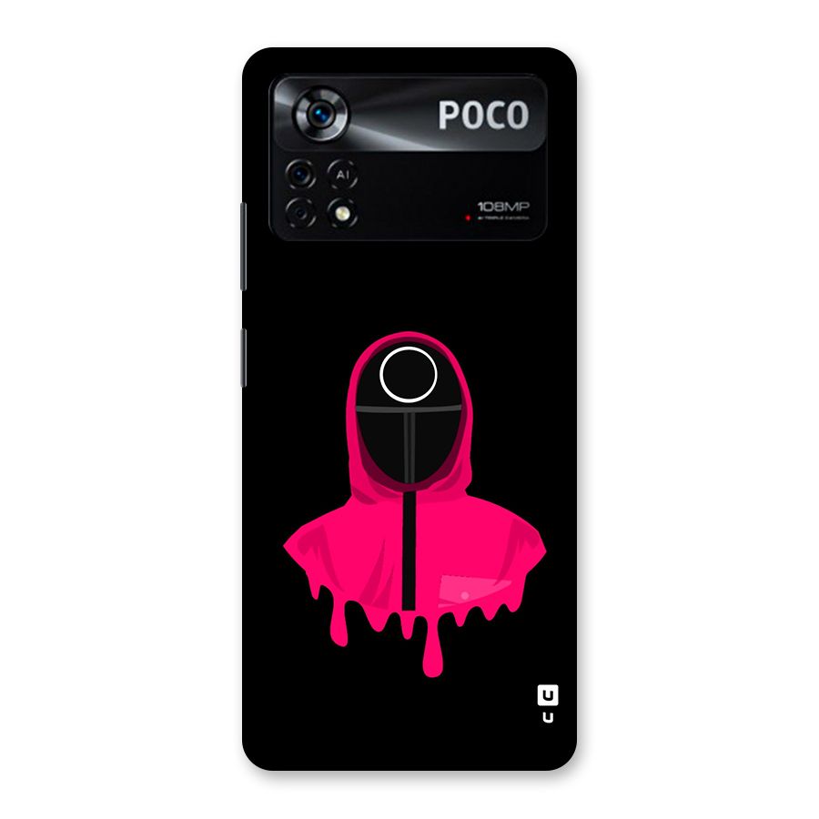 Squid Game Illustration Art Back Case for Poco X4 Pro 5G